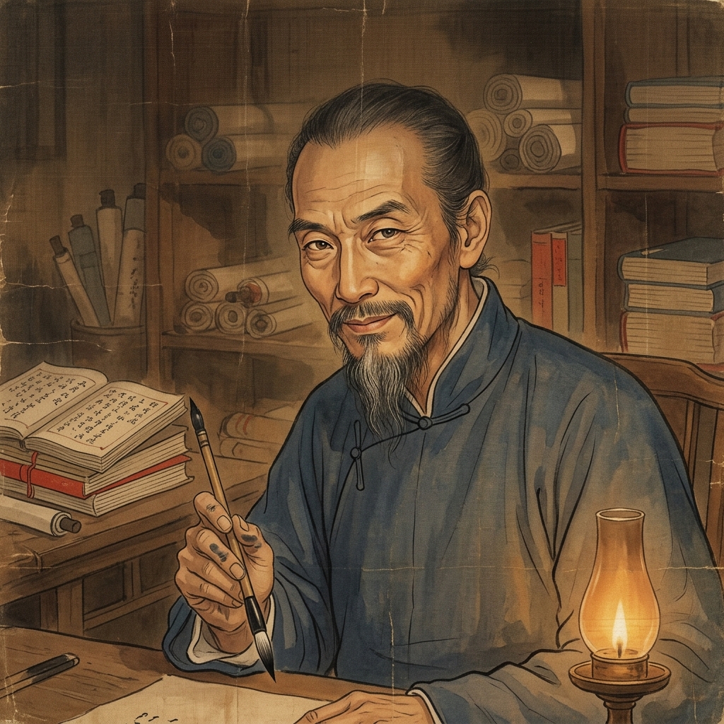 Scholar Wei Mingzhen